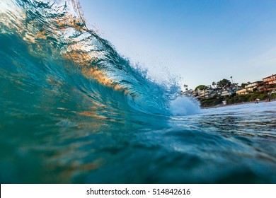 Backlit Barrel, Laguna Beach, CA