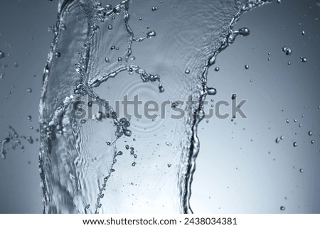 Backlit crystal liquid sputtering with transparent texture

