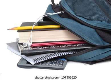 Backpack With School Supplies