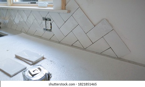 Backsplash Tile Project In The Kitchen
