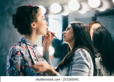 backstage makeup