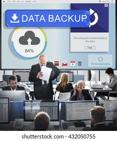 Backup Cloud Upload Sync Data Concept