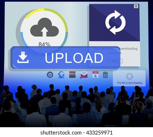 Backup Cloud Upload Sync Data Concept