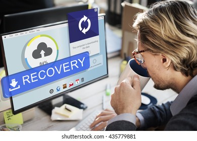 Backup Cloud Upload Sync Data Concept