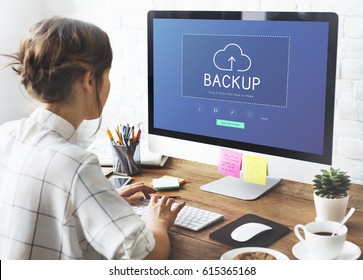 Backup is making extra copies of data. - Shutterstock ID 615365168