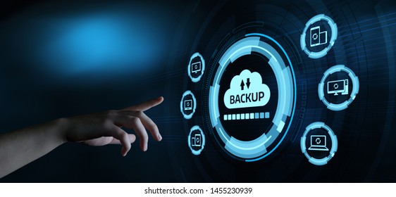 Backup Storage Data Internet Technology Business concept - Shutterstock ID 1455230939