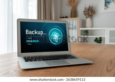 Backup Storage Data Internet Technology Business concept. Database storage cloud technology file data transfer sharing, cyber, big data information, internet banking application download upload snugly