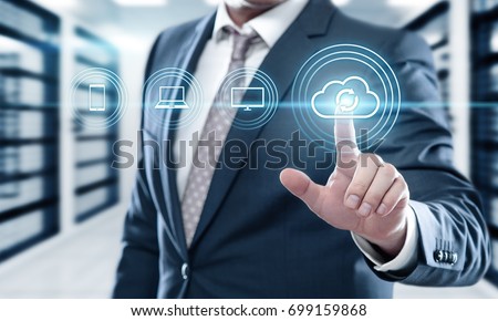 Backup Storage Data Internet Technology Business concept.