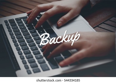 Backup, Technology Concept