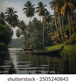 The Backwaters of Kerala are a tranquil network of interconnected lakes, rivers, and canals located along the coast of the southern Indian state of Kerala.