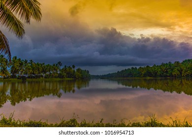 Backwaters In Kovalam, Kerala