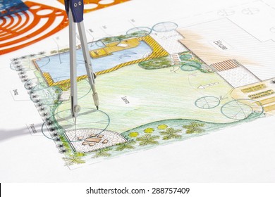 Backyard Garden Design Plan.