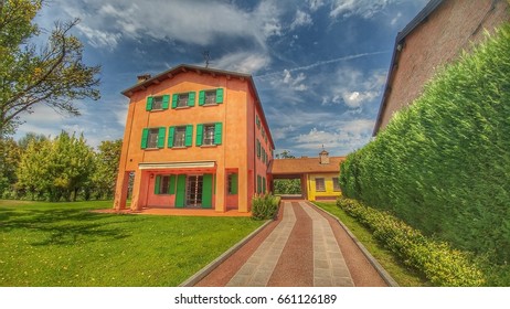 The Backyard Of The Great Tenor Luciano Pavarotti, Modena, Italy