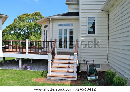 backyard of house