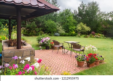 Patio With Fireplace Images Stock Photos Vectors Shutterstock