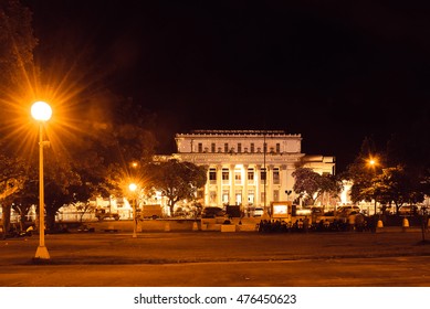 Bacolod City Capitol Building At Night