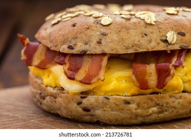 Bacon And Egg Breakfast Sandwich 