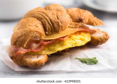 Bacon Egg And Cheese Croissant