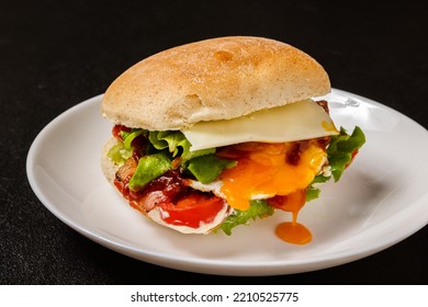 Bacon Lettuce Egg (BLT) Sandwich