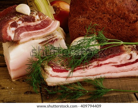 bacon and onion dill garlic bread         