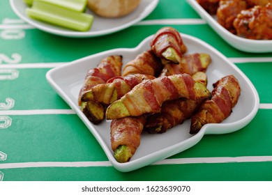 Bacon Wrapped Avocado, Game Day Appetizer, Super Bowl Food