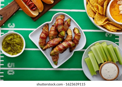 Bacon Wrapped Avocado, Game Day Appetizer, Super Bowl Food