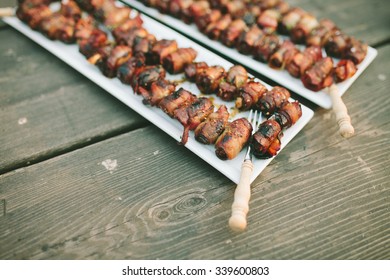 Bacon Wrapped Dates 