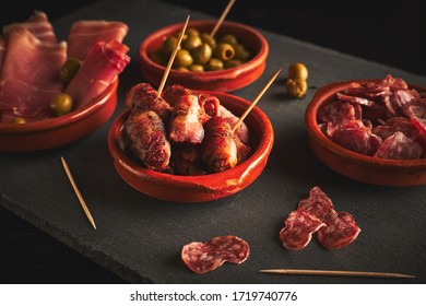 Bacon-Wrapped Dates, Tapas, Spanish Food                                    