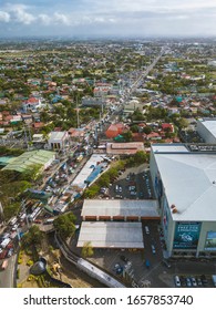 Bacoor, Cavite, Philippines: Feb 2020 - Aerial Of Aguinaldo Highway Which Stretches All The Way To Tagaytay