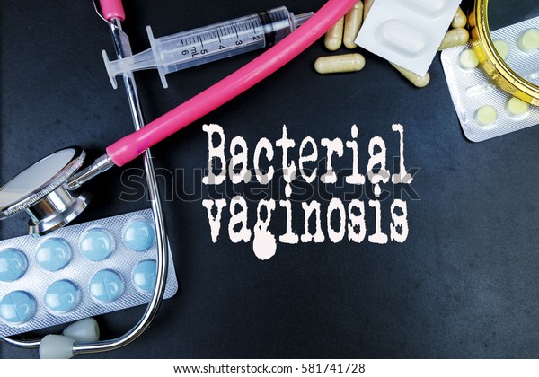 Bacterial Vaginosis Word Medical Term Word Stock Photo 581741728 