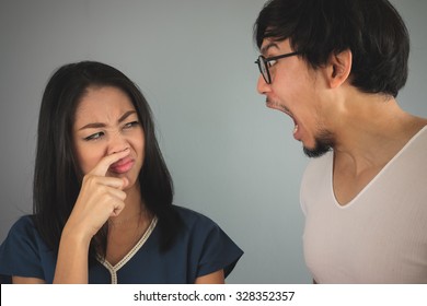 Bad Breath From The Husband.