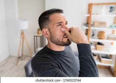 Bad Smell Or Odor From Air Conditioner In House - Shutterstock ID 1760523764
