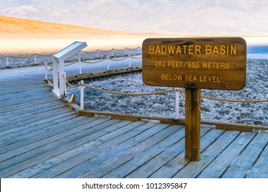 Bad Water Basin ,California,usa.