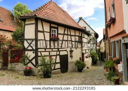 Bad Wimpfen, historic old town in Germany, Baden-Württemberg with Staufer history


