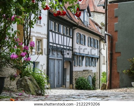 Bad Wimpfen, historic old town in Germany, Baden-Württemberg with Staufer history


