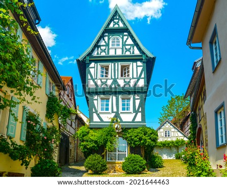 Bad Wimpfen, historic spa town in the district of Heilbronn in the Baden-Württemberg region of southern Germany