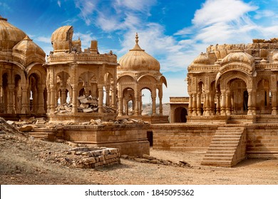 Bada Bagh, also called Barabagh (literally Big Garden) is a garden complex about 6 km north of Jaisalmer on the way to Ramgarh, in the state of Rajasthan in India.