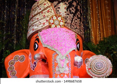 Bada Ganpati Temple Statue Indore