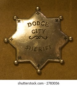 Badge For A Dodge City Sheriff