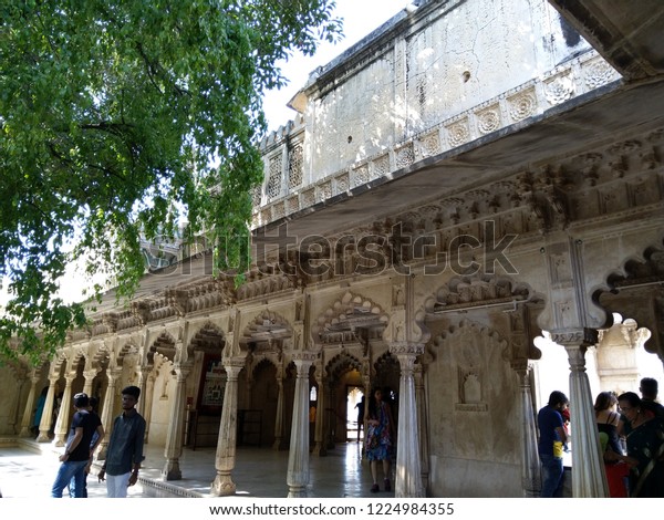 Badi Mahal Garden Palace On Top Stock Photo Edit Now 1224984355