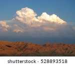 Badlands Storm Clouds