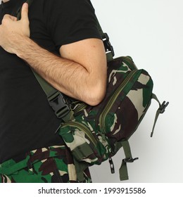 army colour bag