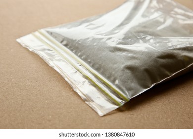 A Bag Of Cocaine. Drug Abuse Concept Image.  