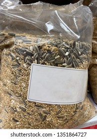 Bag Of Cockatiel Bird Feed Seed Mixture