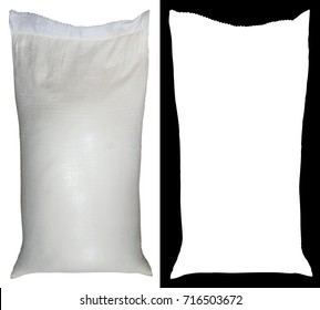 Bag Of Flour From Polypropylene, Fifty Pounds, With Alpha Channel