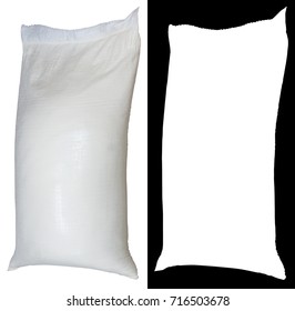 Bag Of Flour From Polypropylene, Fifty Pounds, With Alpha Channel