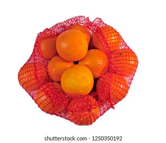 Bag Of Fresh Naval Oranges