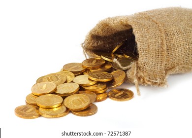 gold coin pouch