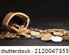 gold coins pile