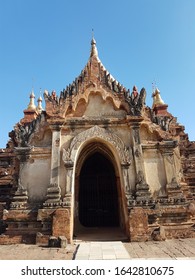 Bagan / Myanmar - December 14th 2019: Dhamma Ya Zi Ka Pagoda Was Built In 1196 During The Reign Of King Narapatisithu.